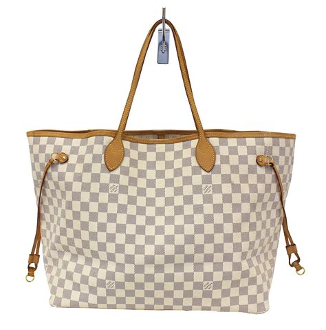 gray and white checkered louis vuitton|louis vuitton neverfull inside.